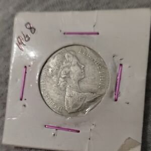 1968 Silver Coin with Queen Elizabeth II
